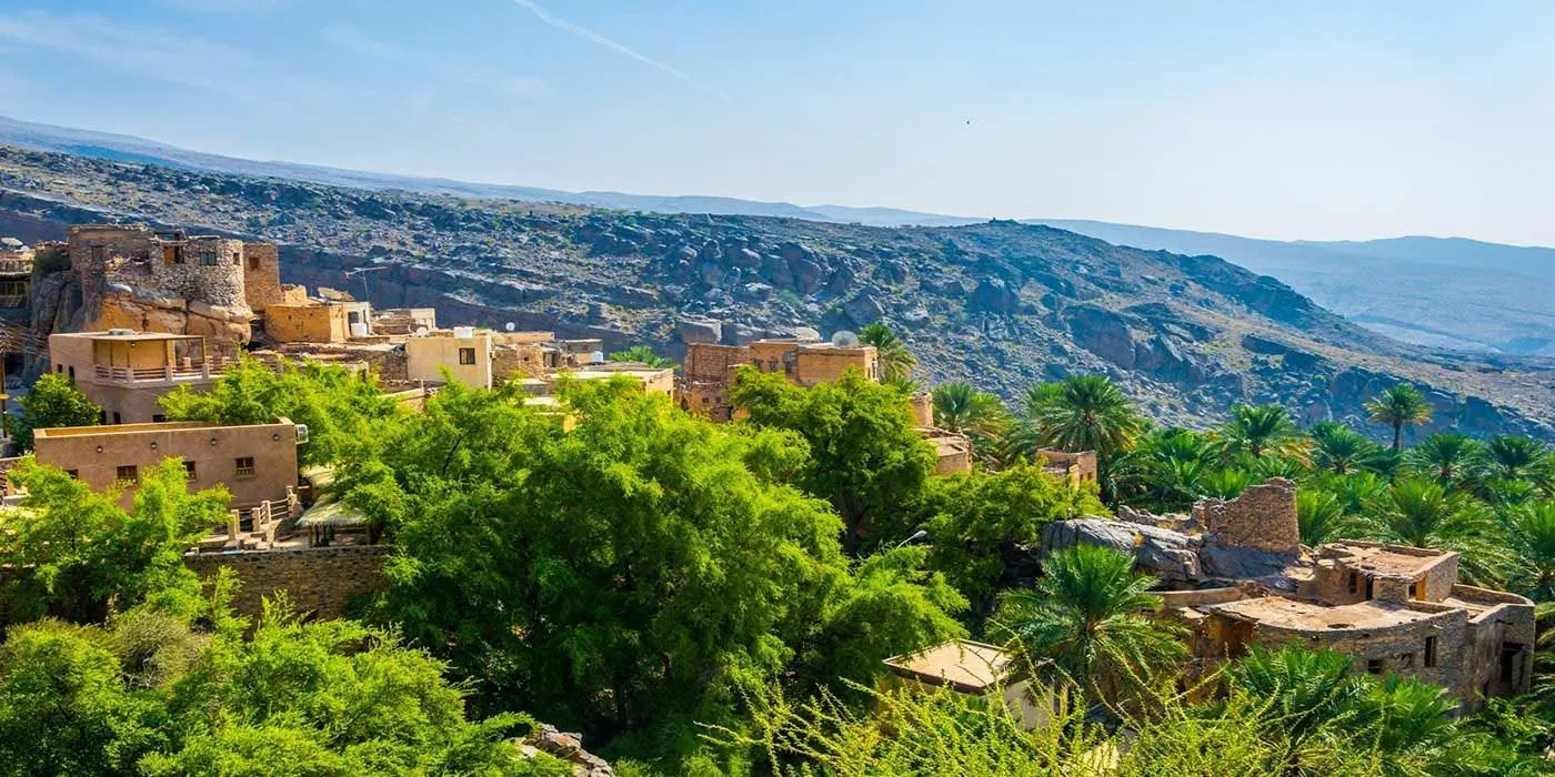 Kumzar Village in Oman